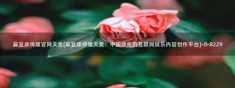 麻豆传媒官网番号